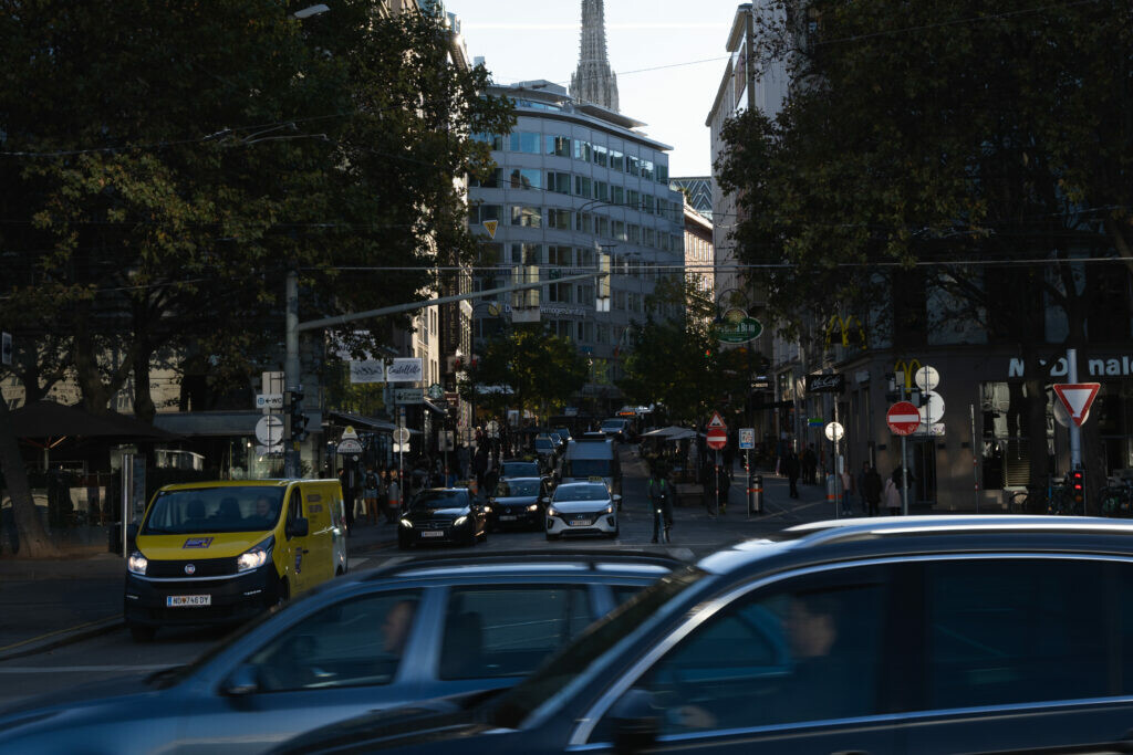 Innenstadt-Ausfahrt Rotenturmstraße